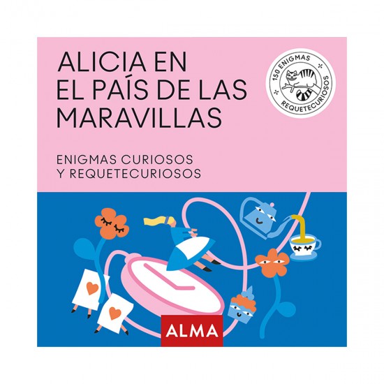 Libro con Enigmas Alma Alicia en el País de las Maravillas
