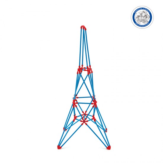 Kit Flexistix de Construcción Creativa Torre Eiffel 62 pzas Hape