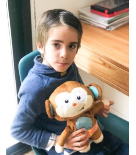 Peluche Térmico Colores Mono Fur Buddies