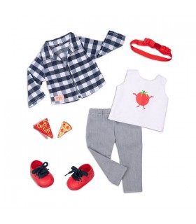 Outfit Fan de la Pizza Our Generation