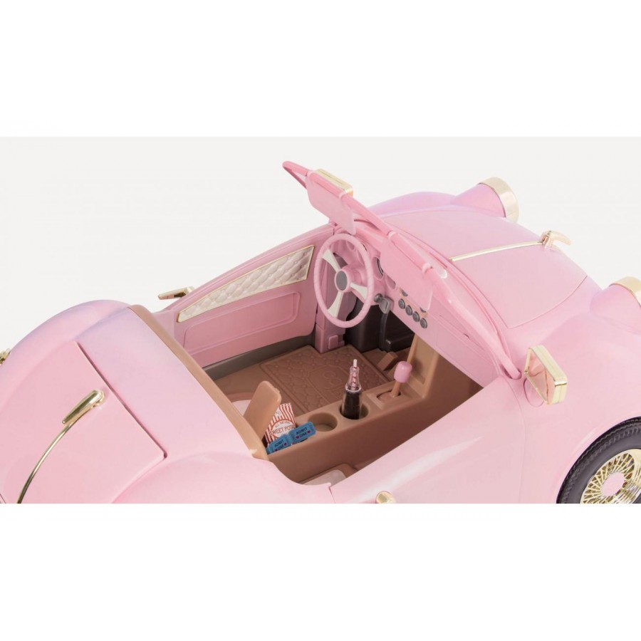 Auto Retro Rosa Our Generation