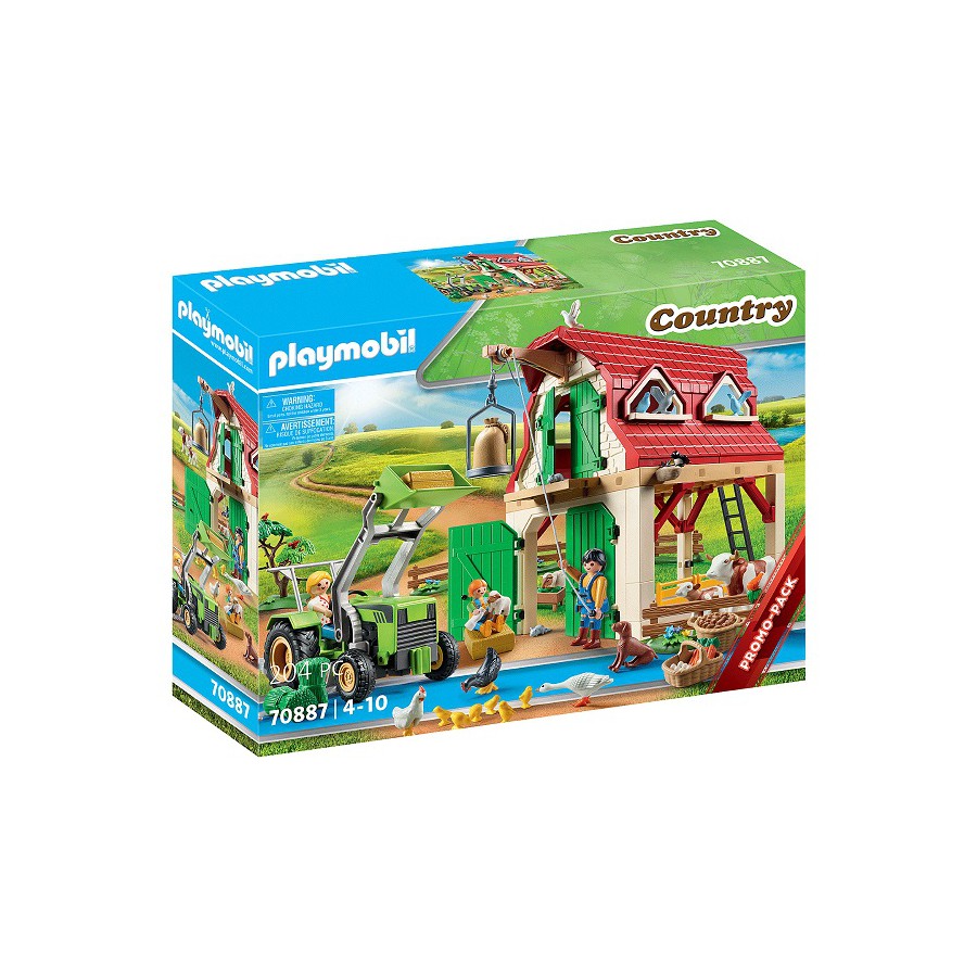 Playmobil Granja Con Cria De Animales