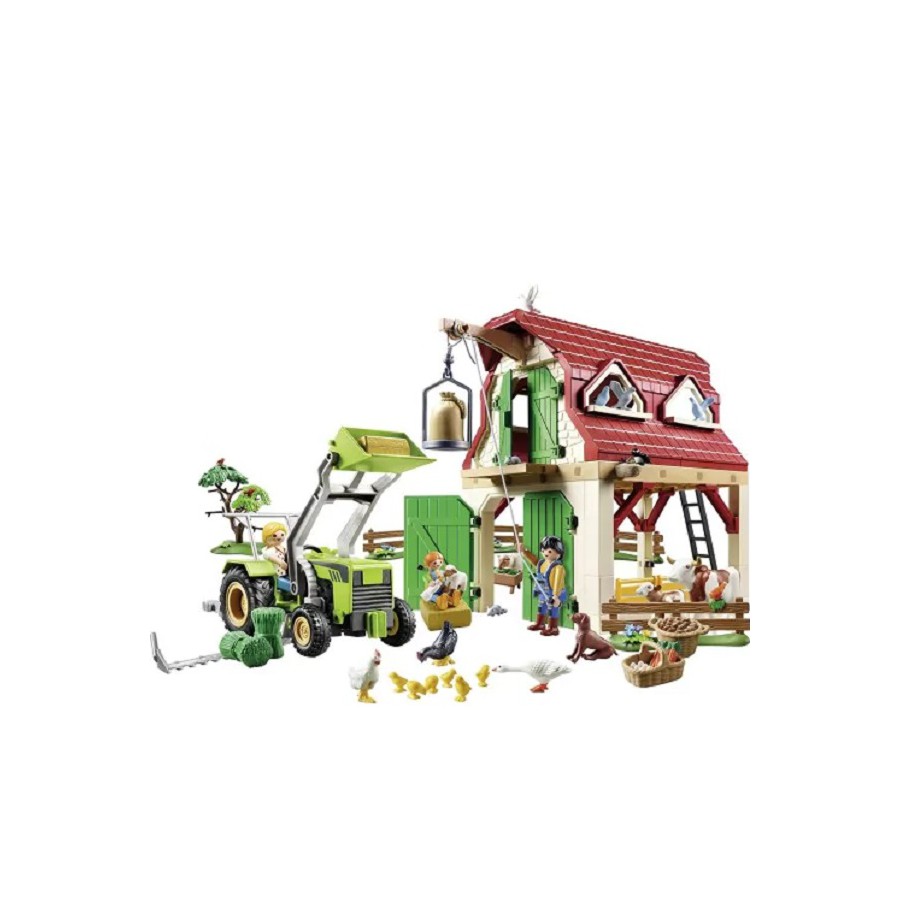 Playmobil Granja Con Cria De Animales