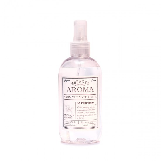 Aromatizador Textil 250 ml Línea Clásica Té Verde Espacio Aroma