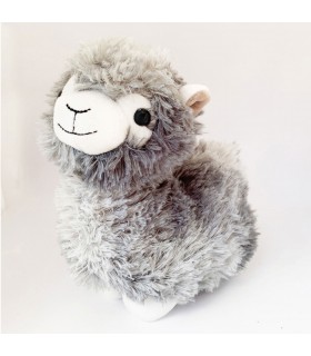 Peluche Térmico Llama Gris Fur Buddies