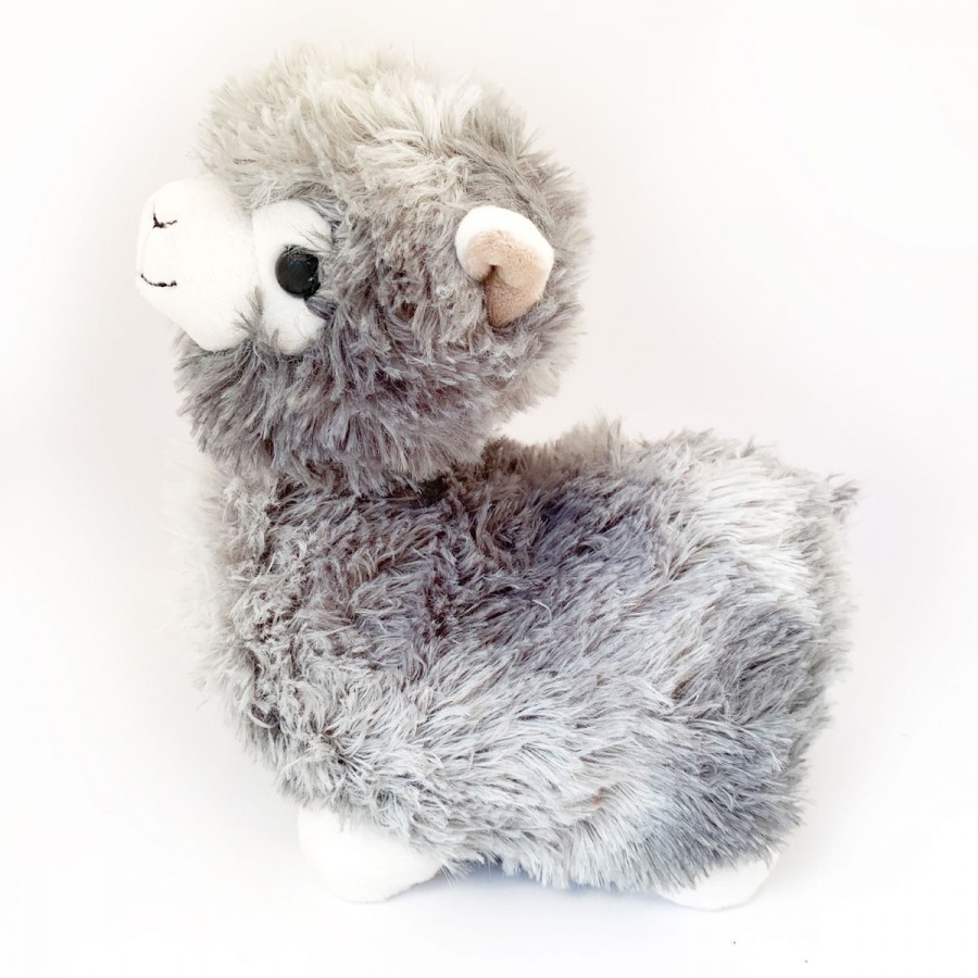Peluche Térmico Llama Gris Fur Buddies