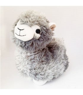 Peluche Térmico Llama Gris Fur Buddies