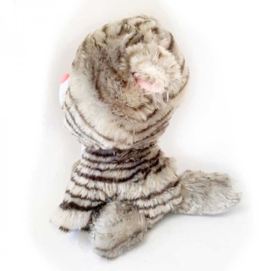Peluche Térmico Gatito Gris Fur Buddies