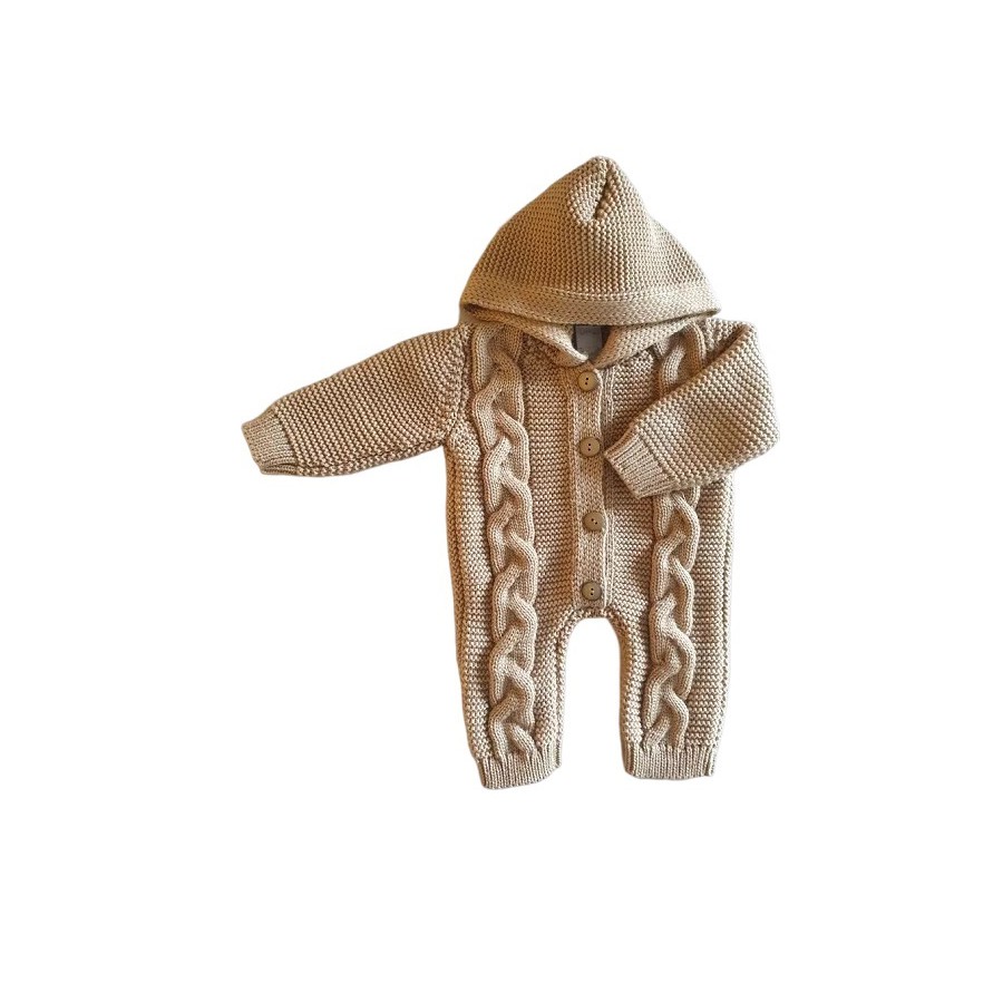 Astronauta Tejido Aspen Beige Talle RN Little Paradise