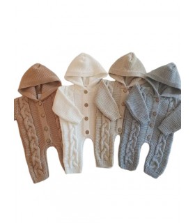 Astronauta Tejido Aspen Beige Talle RN Little Paradise