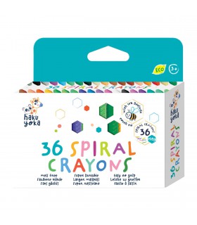 Crayones Spiral Haku Yoka x 36