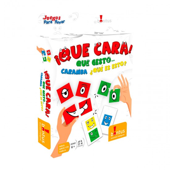 Juego de Mesa Qué Cara Qué Gesto
