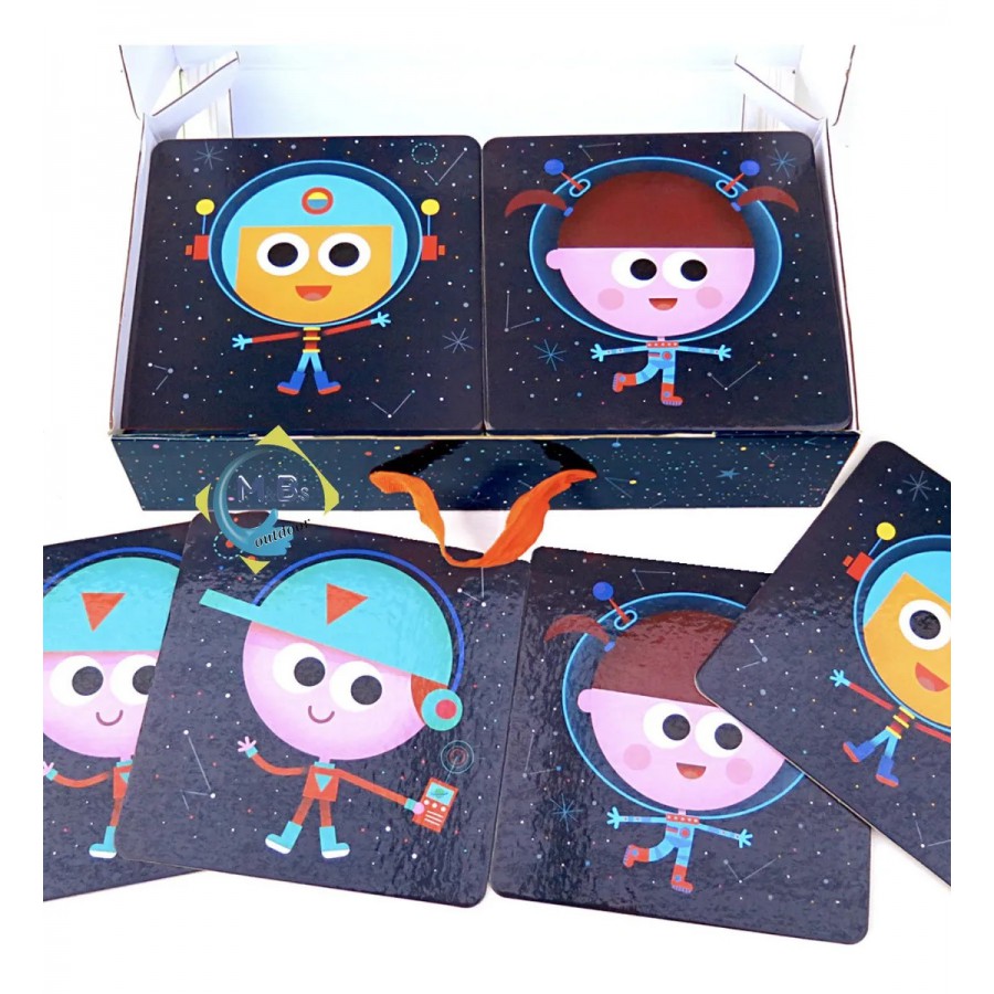 Juego De Mesa Memo El Espacio Juguetes Clap