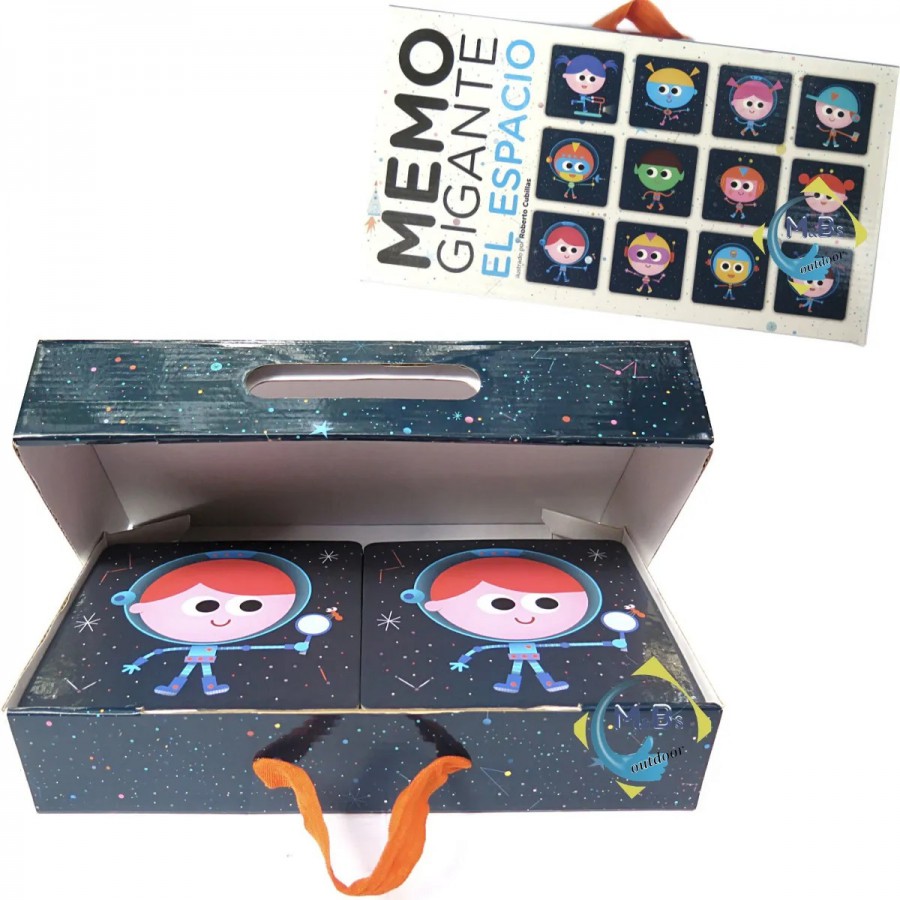 Juego De Mesa Memo El Espacio Juguetes Clap