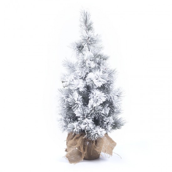 Árbol de 75 cm Chicago Flocked Alparamis