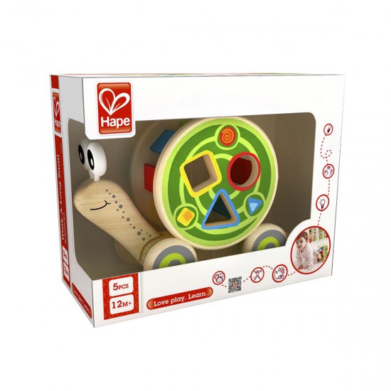 Caracol de Arrastre y Formas de Juguete Hape