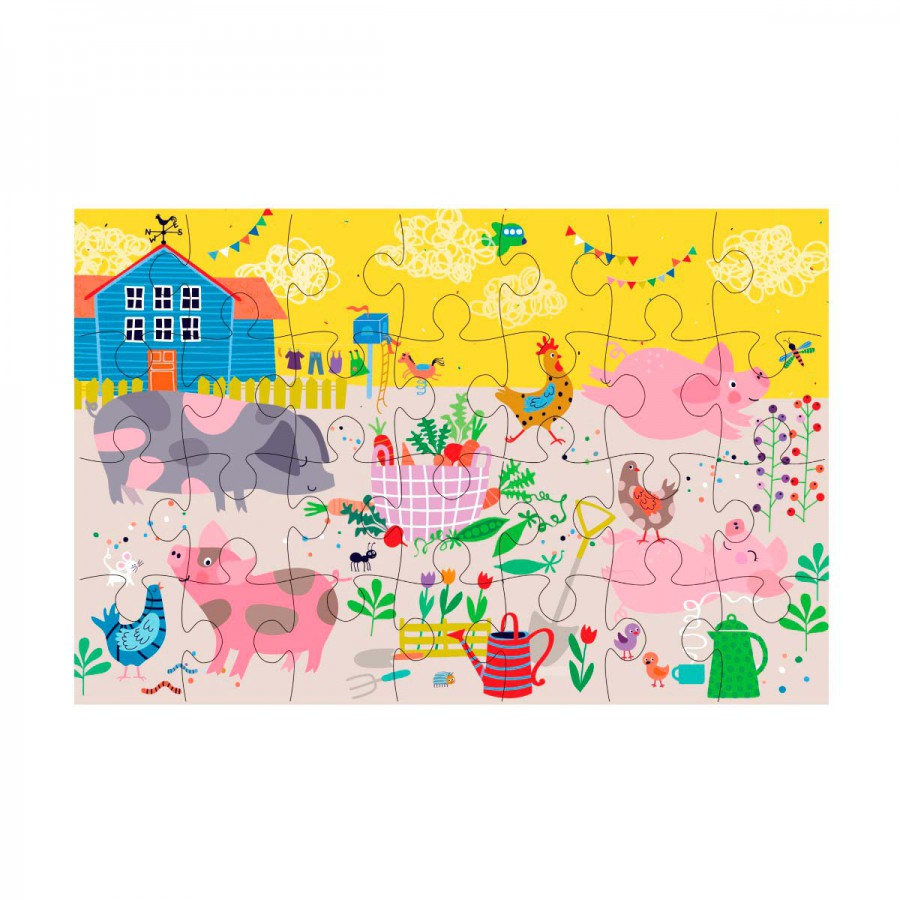Rompecabezas Animales de la Granja 28 pz Avenir