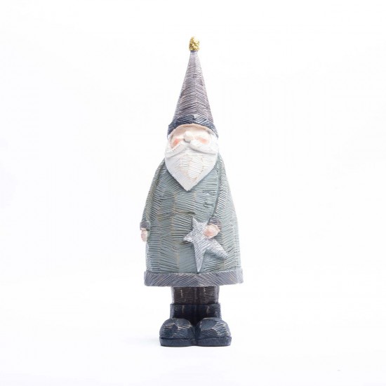 Adorno de Papá Noel con Estrella 31 cm Alparamis