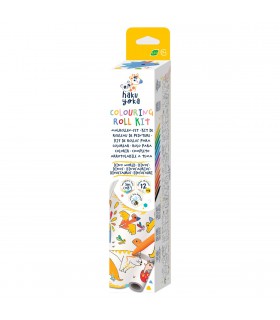Kit de Rollo para Colorear Dino World Haku Yoka