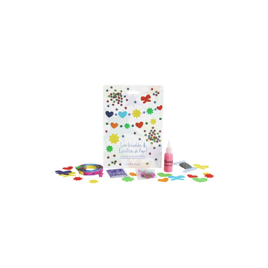Jugamas Pocket Creá Guirnaldas Y Estrellitas de Papel