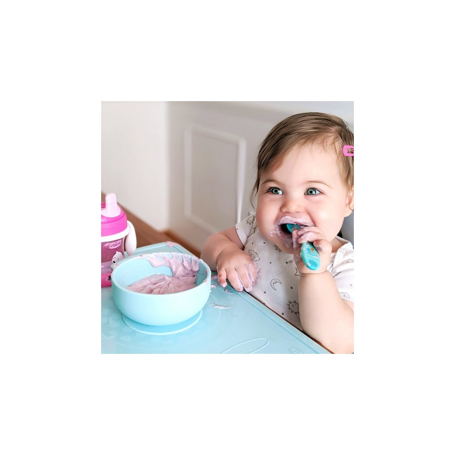 Primera Cuchara Chicco 8m+ Azul