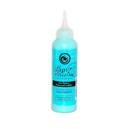 Lápiz Pastelar Aplicador De Glacé Celeste 150grs