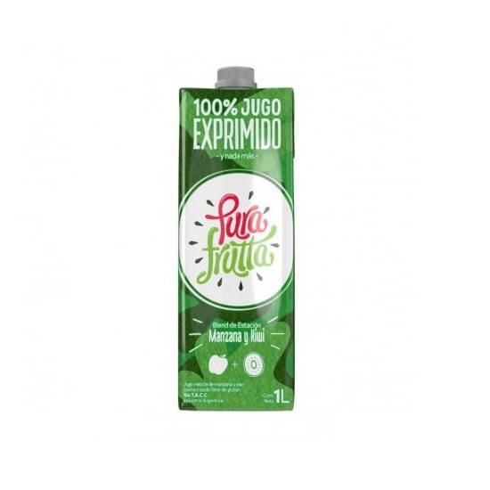 Jugo de Manzana y Kiwi de PuraFrutta