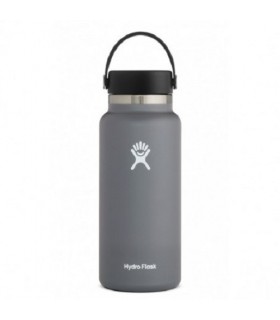 Botella Térmica Hydro Flask 946ml Boca Ancha Gris