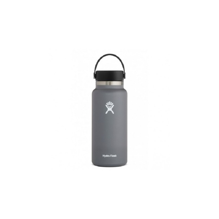 Botella Térmica Hydro Flask 946ml Boca Ancha Gris
