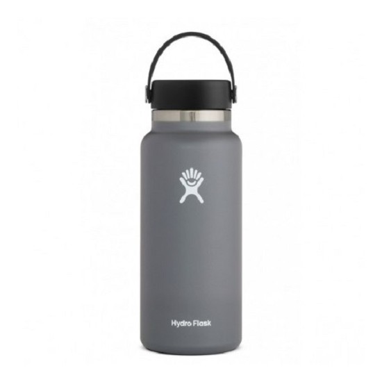 Botella Térmica Hydro Flask 946ml Boca Ancha Gris
