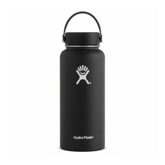 Botella Térmica Hydro Flask 1,9 L Boca Ancha Negra