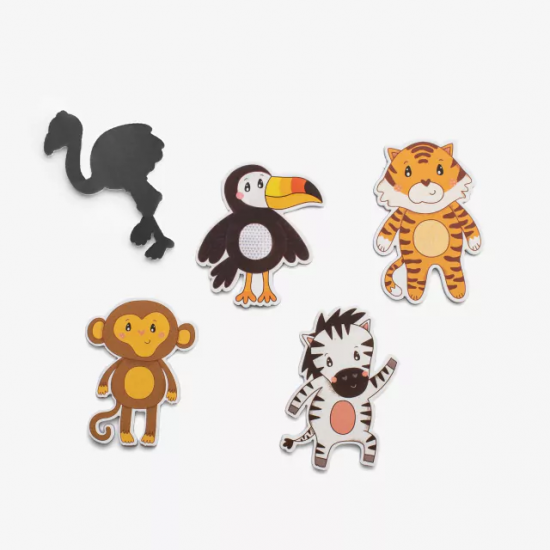 Set De Imanes Animales Safari