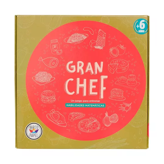 Juego De Mesa Gran Chef Barco De Papel