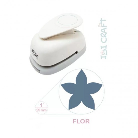 Perforadora Artística 25 mm Flor Ibicraft