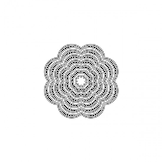 Troquel de 3 pulg Flores Ibicraft
