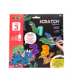 Scratch Art Nivel 3 Dinosaurs Avenir