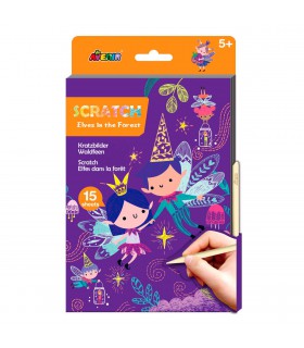 Scratch Book A5 Duendes en el Jardín Avenir