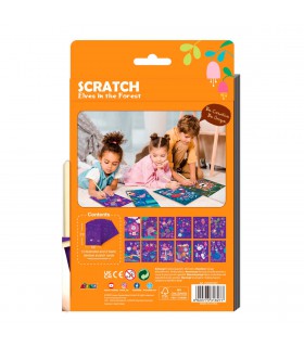 Scratch Book A5 Duendes en el Jardín Avenir