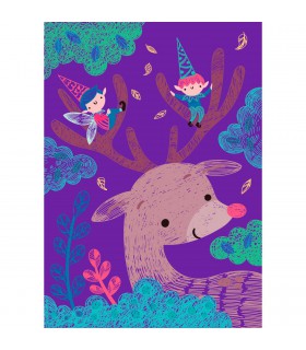 Scratch Book A5 Duendes en el Jardín Avenir