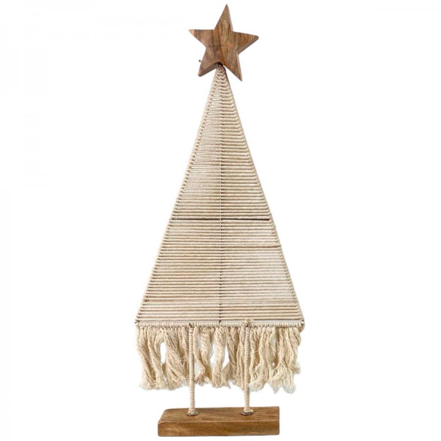 Adorno de Árbol Macramé 61 cm Alparamis