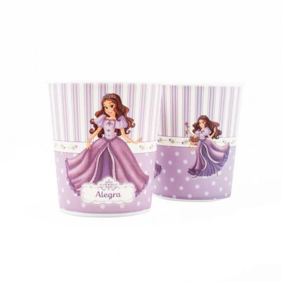 Vaso plástico de Alegra