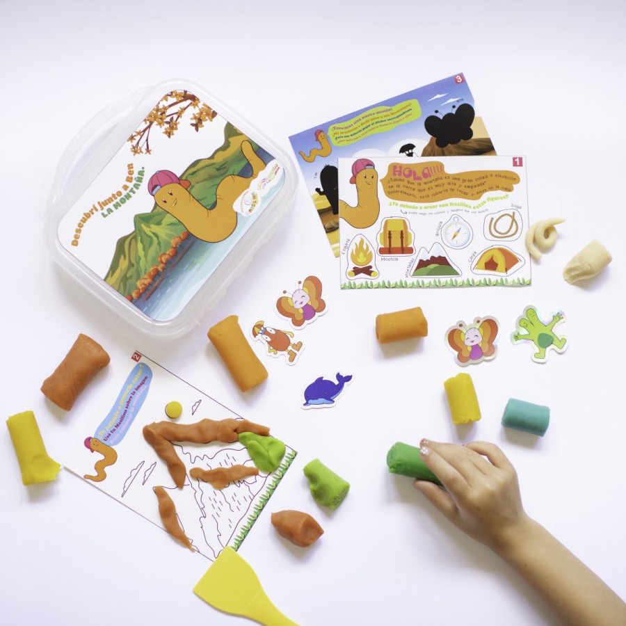 Valijita de Masas Descubrí con Ben La Montaña Masilina