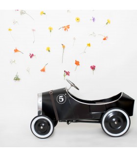 Auto a Pedal Bugatin Negro Tinplay