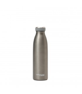 Botella Térmica 500 ml con Tapa a Rosca Thermos Gris