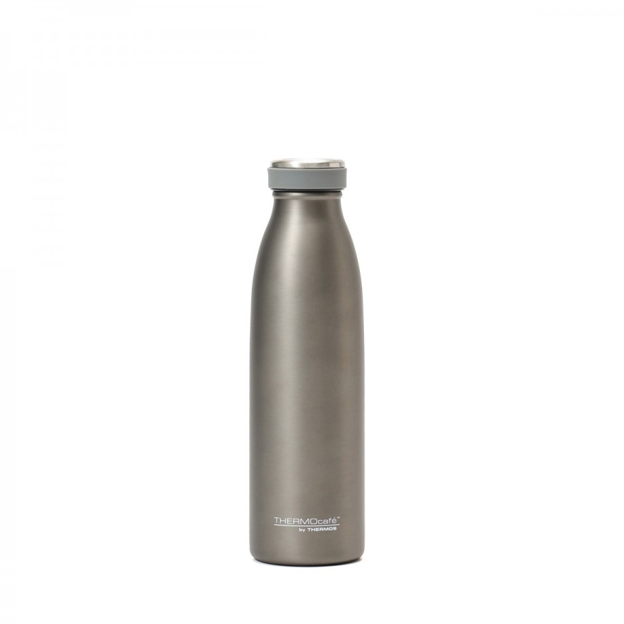 Botella Térmica 500 ml con Tapa a Rosca Thermos Gris