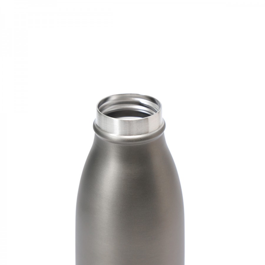 Botella Térmica 500 ml con Tapa a Rosca Thermos Gris