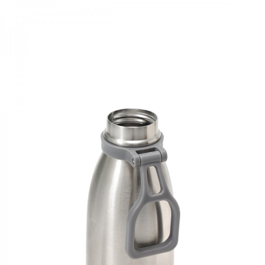 Botella Térmica 500 ml con Tapa a Rosca y Manija Thermos Acero