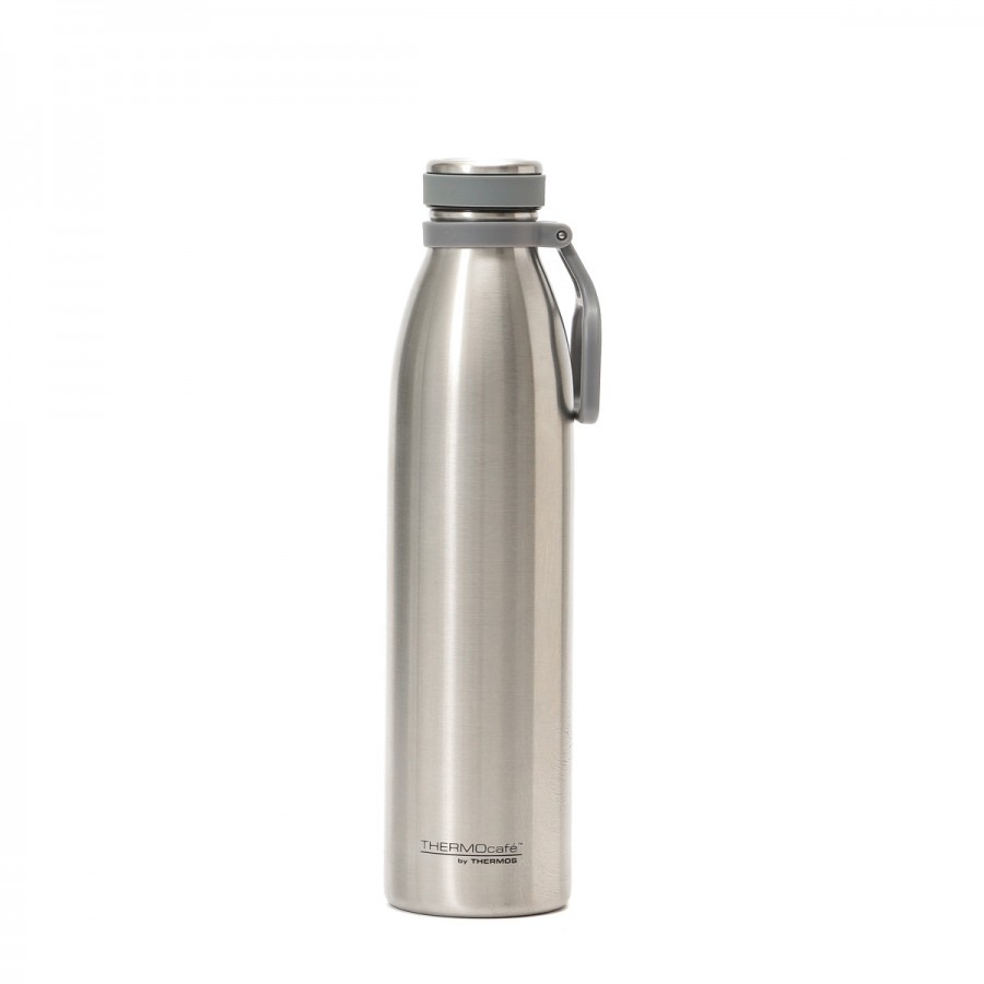 Botella Térmica 750 ml con Tapa a Rosca y Manija Thermos Acero