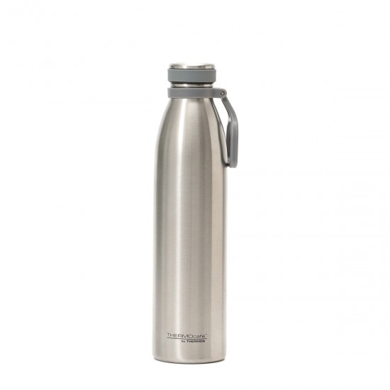 Botella Térmica 750 ml con Tapa a Rosca y Manija Thermos Acero
