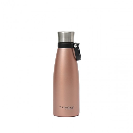 Botella Térmica 500 ml con Tapa a Rosca y Manija Thermos Oro Rosa
